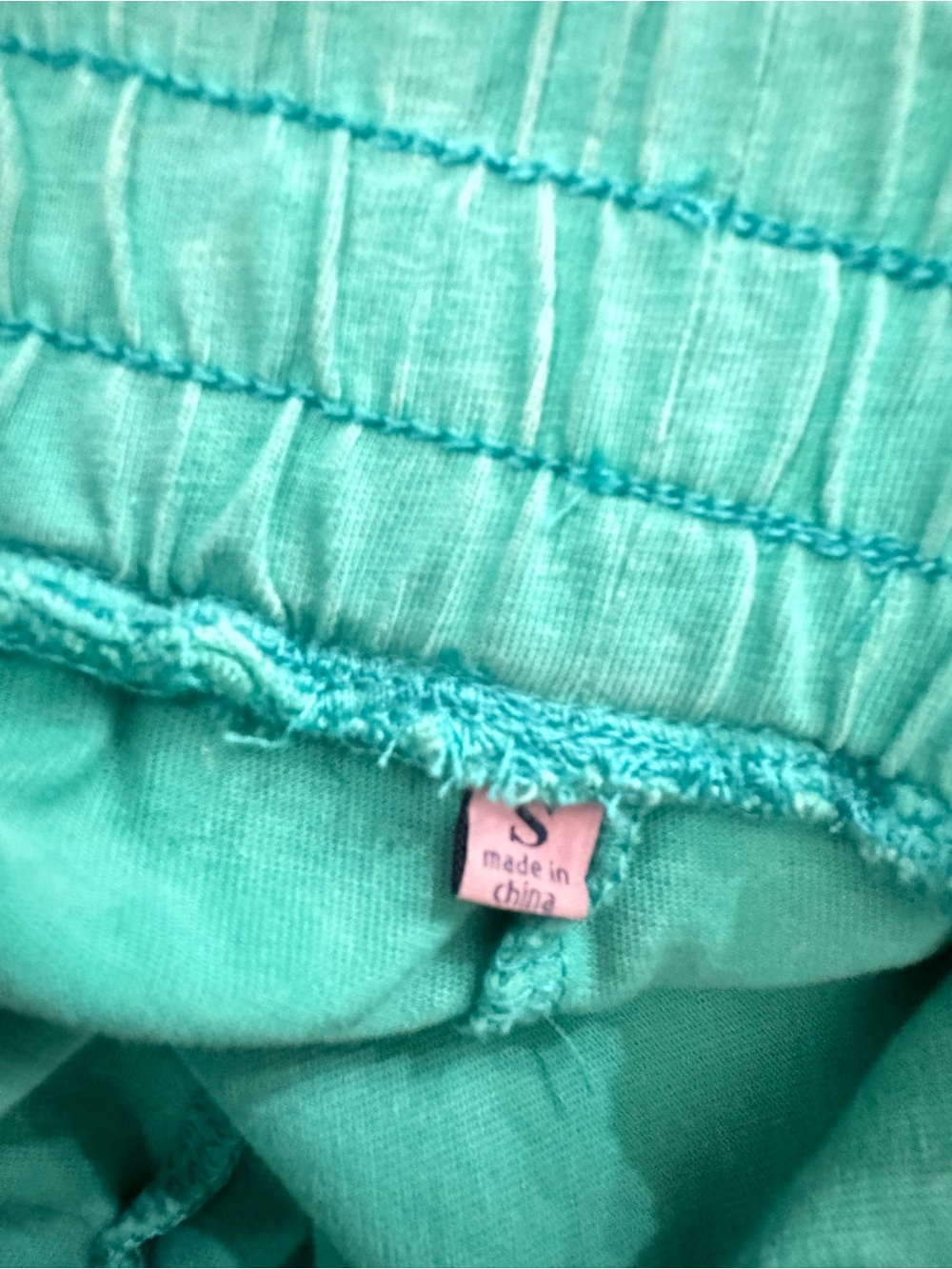 Simply Southern turquoise mineral washed skort set size small - Picture 3 of 4